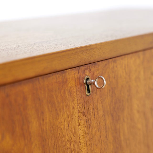 1960s Century Teak Secretary Desk For Sale - Image 10 of 10
