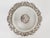 Rococo 1950s Spanish Neo-Rococo Silver-Plated Cast Brass Plafond Flush Mount Ceiling Light For Sale - Image 3 of 13
