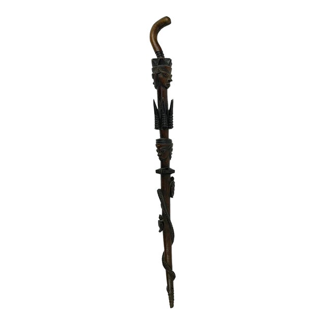 Early 20th Century Pende Staff MATTER COLLECTION For Sale