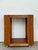 Mid-Century Modern Vintage Cross Hatched Pretzel Rattan Bar Cart For Sale - Image 3 of 12