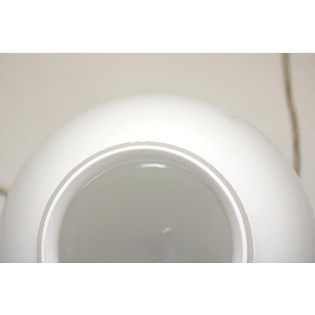 Bauhaus Opal Glass Ball Light, 1930s For Sale - Image 4 of 11