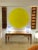Yellow Large Contemporary Curve Concave Yellow Mirror, Italy For Sale - Image 8 of 12
