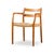 Niels Møller Models 84 and 67 Mid Century Danish Teak and Rope Dining Chairs - Set of 6 For Sale - Image 12 of 18