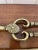 Antique George III Brass Fire Irons, 1820s, Set of 3 For Sale - Image 9 of 11