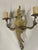 Bronze Vintage Gilt Bronze Rococò Style Three-Arm Wall Sconces— Set of Eight For Sale - Image 8 of 8