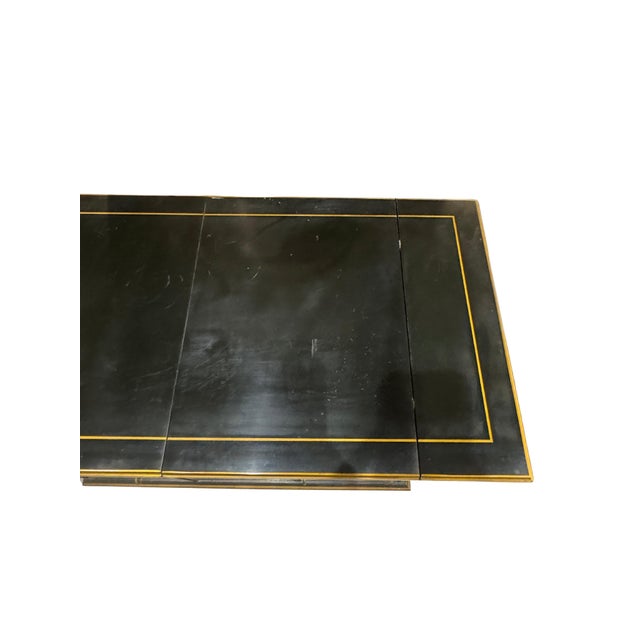 Drexel Et Cetera Collection Black Lacquer Chinoiserie Flip-Top Buffet Server, 1970s For Sale - Image 18 of 18