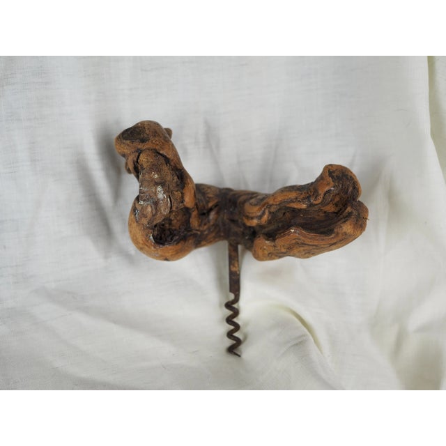 1960s French Grapevine Corkscrew With Wall Hook For Sale - Image 13 of 13