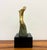 Vintage Brass Sculpture O Women on Plinth For Sale In West Palm - Image 6 of 7