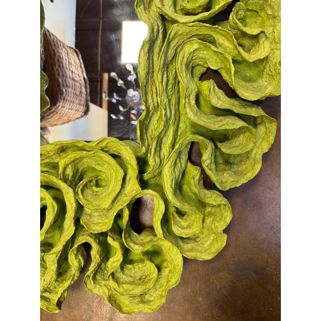 Italian Paper Mache Mirror For Sale - Image 4 of 4