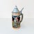 Vintage German Lidded Beer Stein Mug with Relief Town Views in Glazed Stoneware, 1950s For Sale - Image 14 of 15