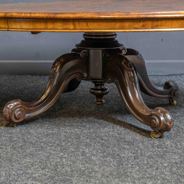 Wood Victorian Coffee Table, 1860s For Sale - Image 7 of 8