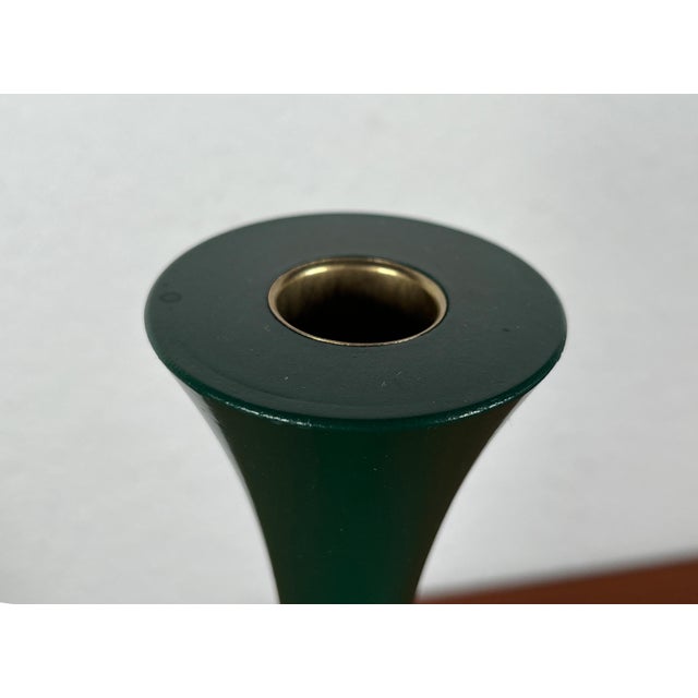 Mid-Century Danish Wooden Candleholder, 1960s For Sale - Image 5 of 14