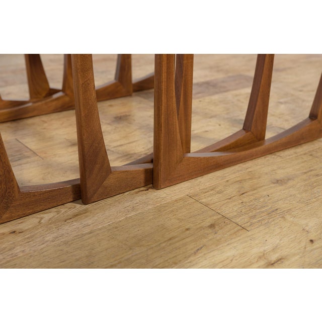 Mid-Century Modern Teak Nesting Tables by R. Bennett for G-Plan, 1960s, Set of 3 For Sale - Image 11 of 18