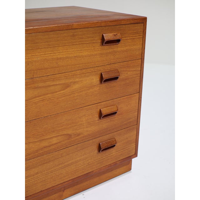 1950s Chest of Drawers in Teak by Børge Mogensen for Søborg Møbelfabrik, 1950s For Sale - Image 5 of 17