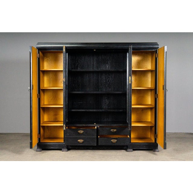 Art Nouveau Display Bookcase For Sale - Image 3 of 18