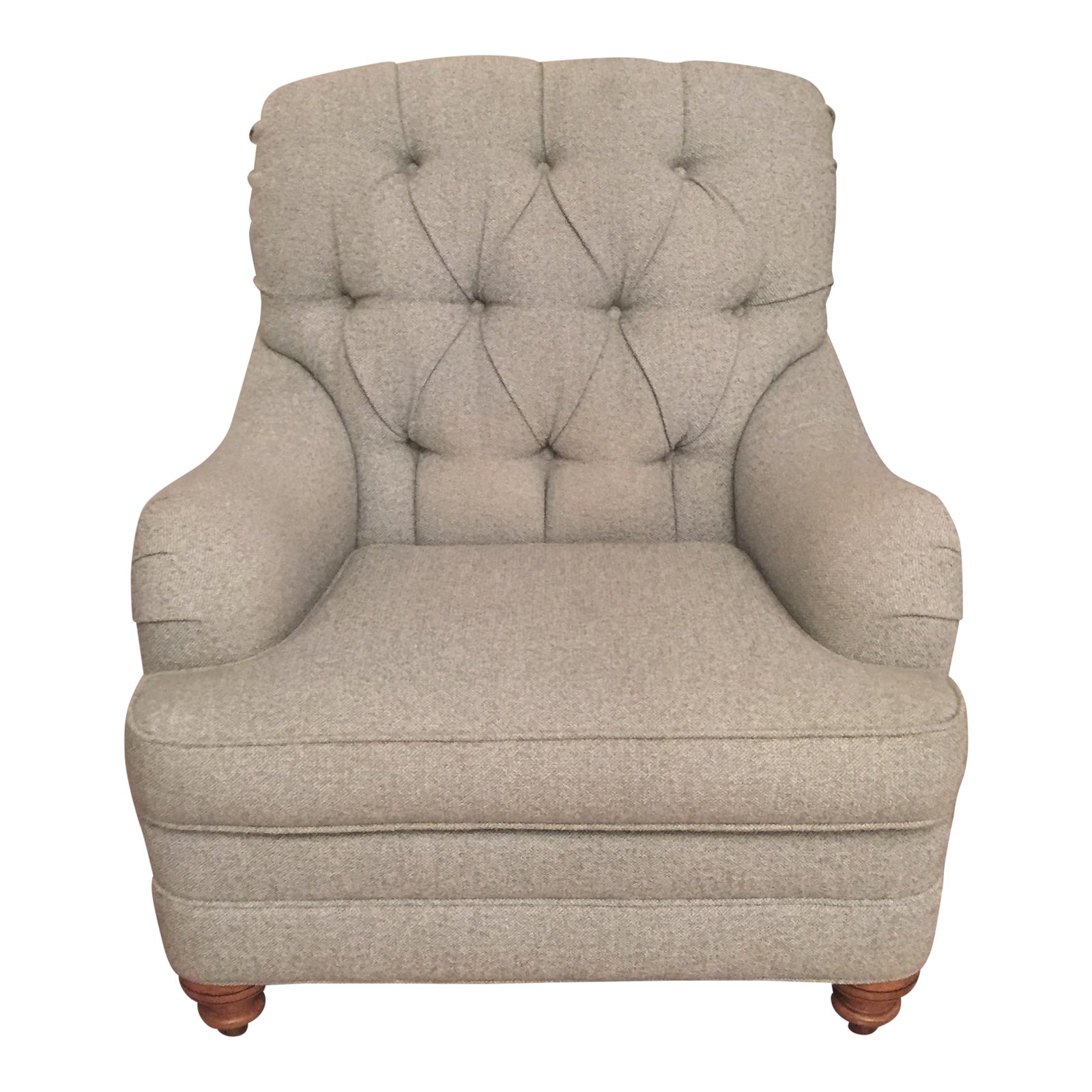 Ethan Allen Mercer Tufted Chair Chairish