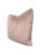 Cozy, custom-made pillow with a soft mohair fabric in lilac colorway from S. Harris. The pillow is small in size and...