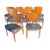 Set of 14 Finn Juhl Attributed Mid Century Walnut Dining Chairs, Denmark, 1950s For Sale - Image 9 of 17