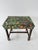 Rustic 19th Century Rustic Farmhouse Bobbin Turned Ottoman with Upholstered Seat For Sale - Image 3 of 13