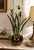 Vintage Mid-Century White Tole Narcissus Floral Arrangement Botanical Paperwhites Sculpture Circa 1950s For Sale - Image 11 of 11