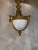 Late 19th Century Caldwell Bronze and Glass Light Fixture For Sale - Image 9 of 10