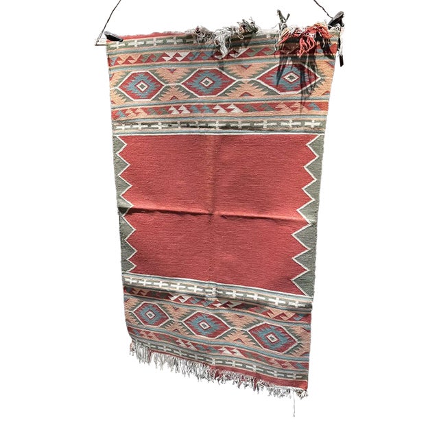 1980s Zapotec Mexican Textile Wall Art Tapestry Mexico For Sale