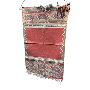 1980s Zapotec Mexican Textile Wall Art Tapestry Mexico