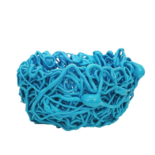Senza Fine Series Centerpiece by Gaetano Pesce for Meritalia, Italy, 2000s For Sale - Image 7 of 7