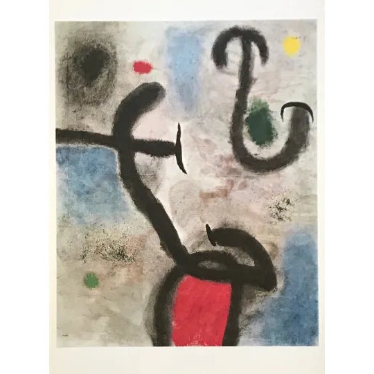 Title: Femme et Oiseaux – DM03155 Artist: Joan Miró Country: Spain Medium: Offset Marks: Not signed not numbered Paper...
