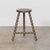 1950s Tall French Wood Tripod Stool For Sale - Image 4 of 11