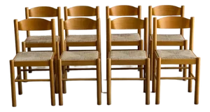 Italian Style Dining Chairs - Set of 8