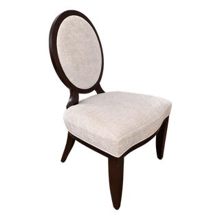 Barbara Barry for Baker Oval X-Back Dining Side Chair – New For Sale