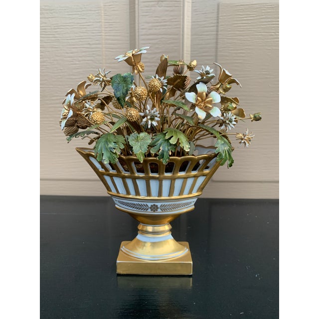1970s Fleurs Des Siècles Enamel Flower Bouquet by Jane Hutcheson for Gorham For Sale In South Bend - Image 6 of 8