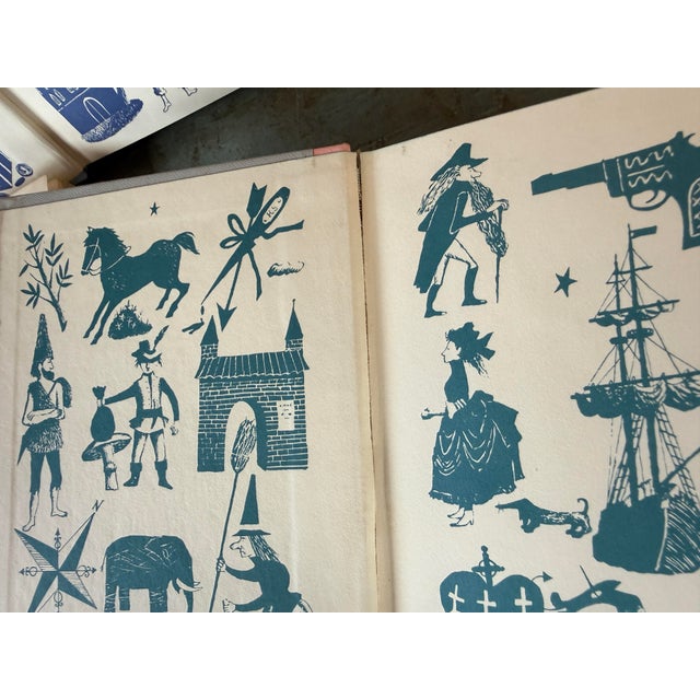 Vintage Rainbow Children's Classic Book Junior Deluxe Editions Bright Library Set - 82 Book Collection For Sale - Image 11 of 12