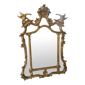 Friedman Brothers Chinese Chippendale Giltwood Mirror