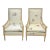 Mid 20th Century Pair of Wood Carved French Armchairs For Sale
