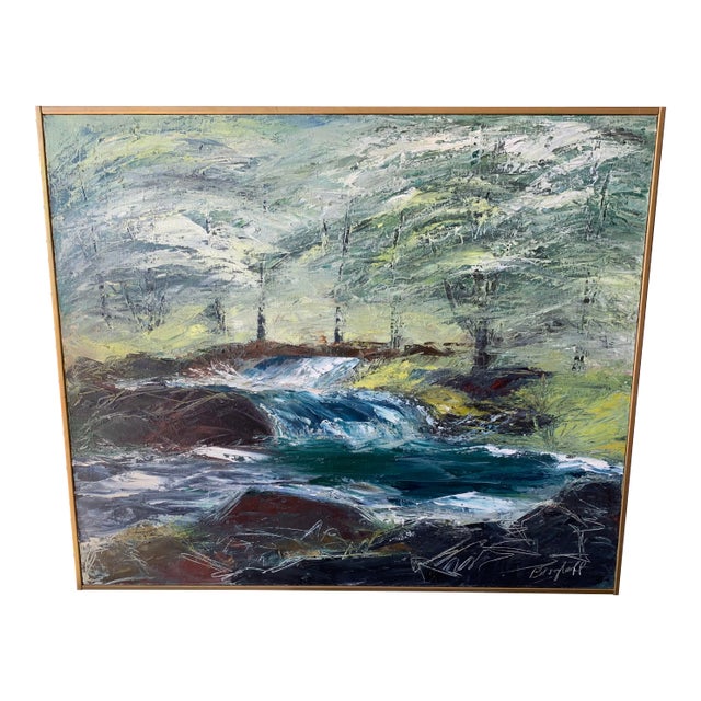 Roger Berghoff Seascape Painting For Sale