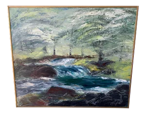 Roger Berghoff Seascape Painting