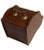 English Antique Late 19th Century Mahogany & Brass Coal Scuttle Kindling Box For Sale - Image 3 of 6