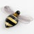 Contemporary Cilea Paris Black and Gold Resin Carved Brooch Giant Honey Bee For Sale - Image 3 of 10