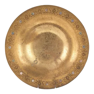 Tiffany Studios Dore Bronze Bowl With Mother of Pearl