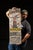 Early 20th Century Ithaca painted tin trade sign for George S. Burnell's (1871-1955) stationery and jewelry store in...