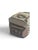 French Antique French Tramp Art Carved Wooden Box With Velvet Cushion, Late 19th Century For Sale - Image 3 of 5