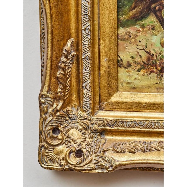 Blue Cram, Horseman with Rifle, Oil Painting For Sale - Image 8 of 10