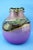1970s 20th Century Studio Glass Vase with Silver Metal Snail by Samuel J Herman for Val Saint Lambert, 1970s For Sale - Image 5 of 18