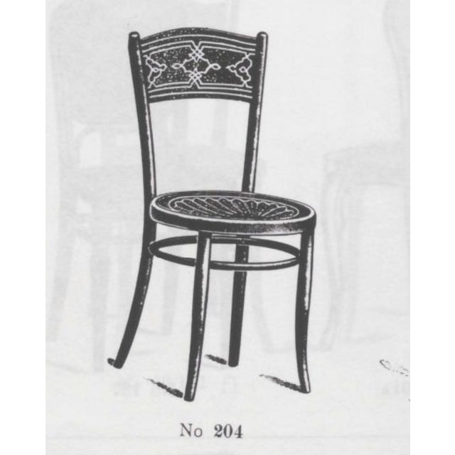 Nr. 204 Chairs by J. J. Kohn for Michael Thonet, 1907, Set of 2, in Flawless conditions. Designed 1890 to 1919 This piece...