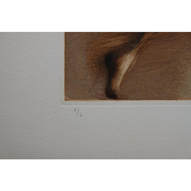 Jean-Marie Guiny, Lanceur de javelot, Etching For Sale - Image 8 of 10