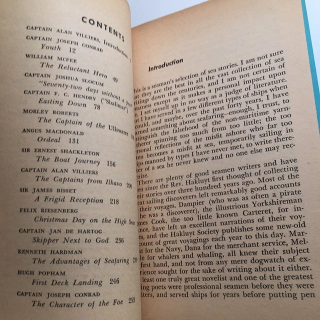 A Seaman's Selection of Great Sea Stories, Alan Villiers For Sale - Image 5 of 6