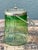 Mid 20th Century Vintage Green Glass and Metal Ice Bucket For Sale - Image 5 of 12