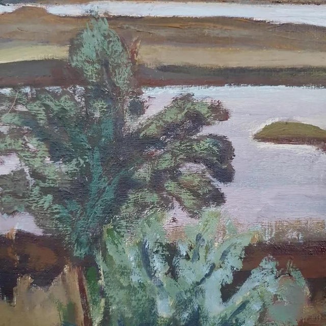 Sehlstedt, Swedish Landscape, 1950s, Oil on Panel For Sale - Image 4 of 18